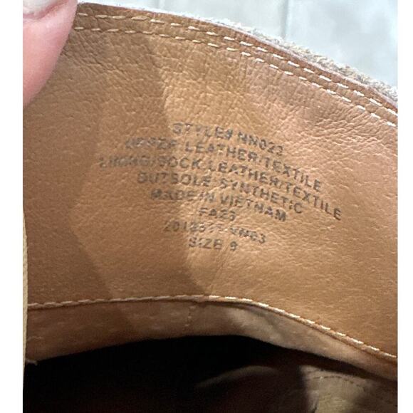 Madewell The Watkin Ankle Boot, Toffee, Size 9, EUC - Picture 9 of 9